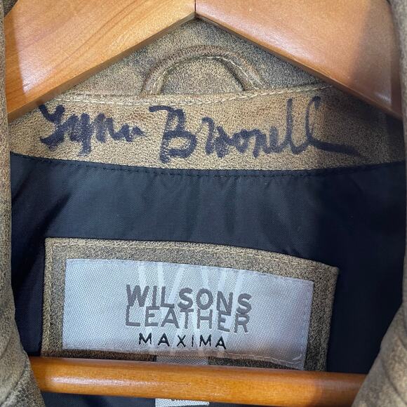 Wilsons Leather DIY Paint Splatter Hand Painted Art to Wear Blazer Jacket L - Picture 11 of 14